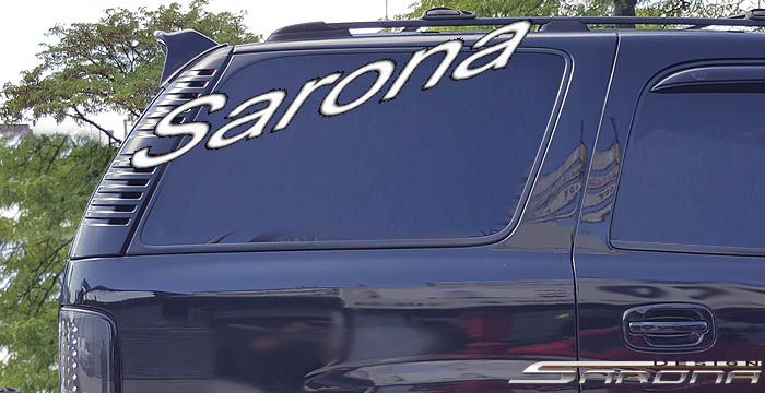 Custom Chevy Tahoe  SUV/SAV/Crossover Roof Wing (2000 - 2006) - $210.00 (Part #CH-040-RW)